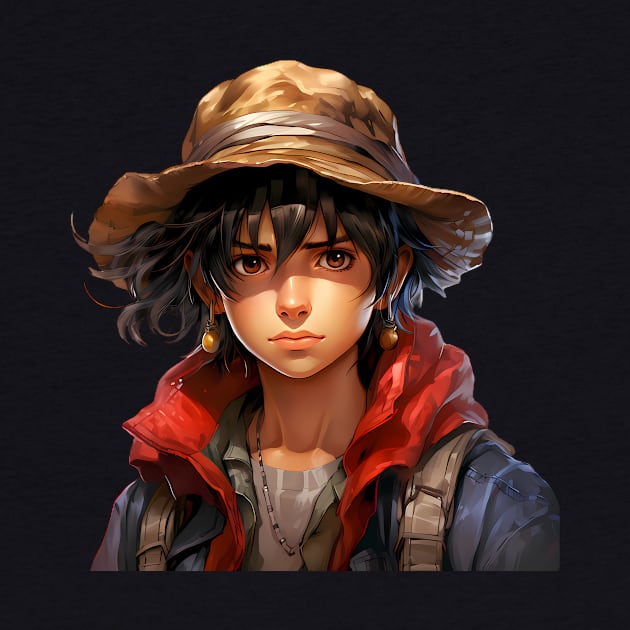 Reimagined Monkey D. Luffy from One Piece by Keciu's Shop